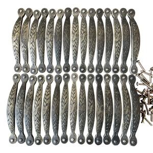 30 Amerock Leaf Weathered Brass Cabinet Pull BP1580 Cottage 3" Holes